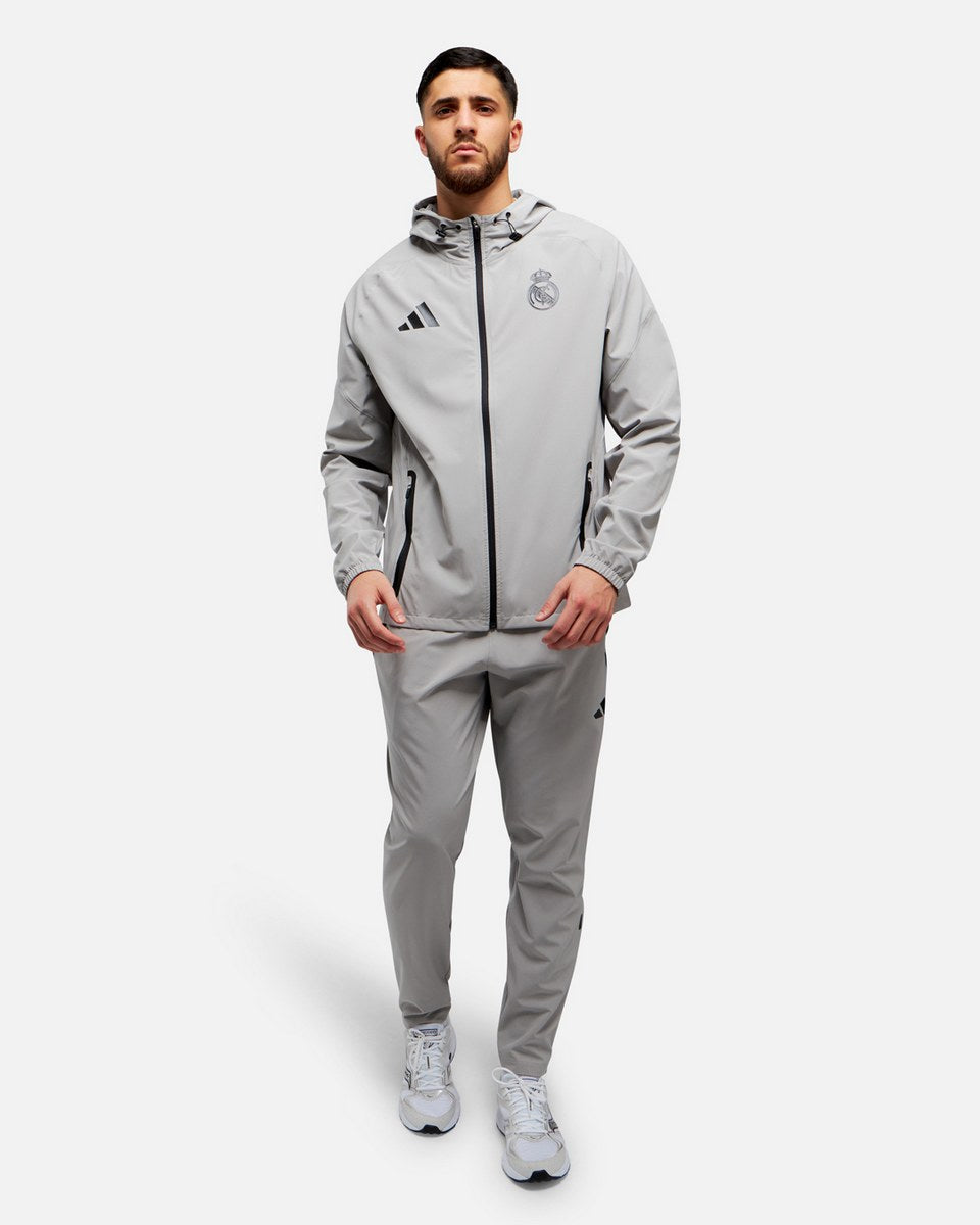 Real Madrid Tiro Jacket - Grey