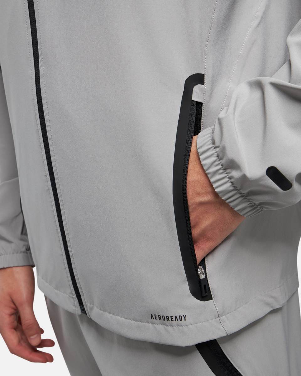 Real Madrid Tiro Jacket - Grey