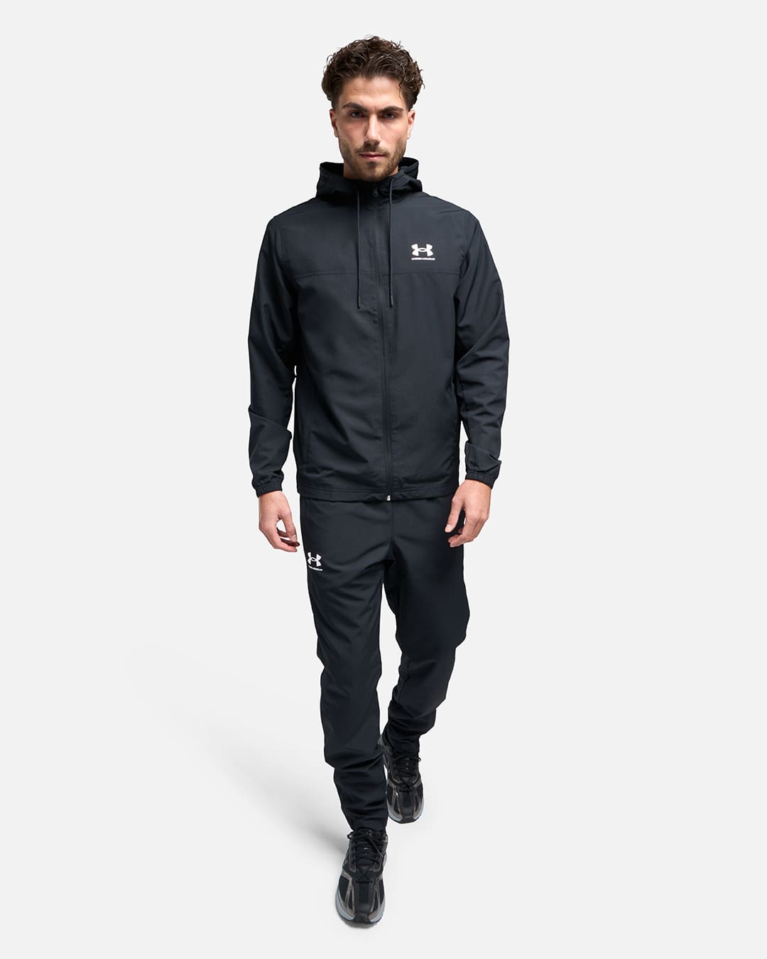 Under Armor Running Rival Woven Jacket - Black