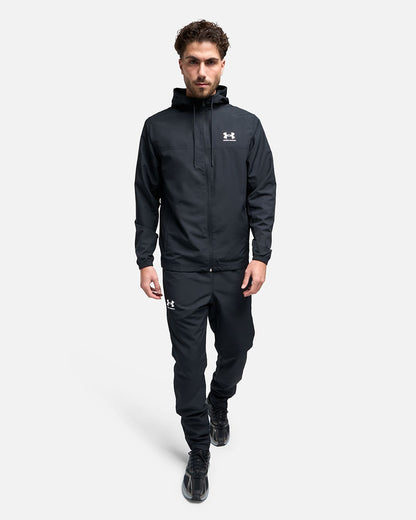 Under Armor Running Rival Woven Jacket - Black