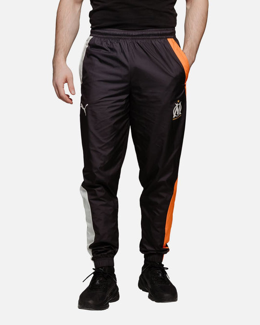 OM Tracksuit Bottoms - Black/Orange