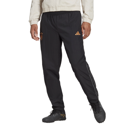 Germany Tracksuit Bottoms - Black/Grey/Gold 