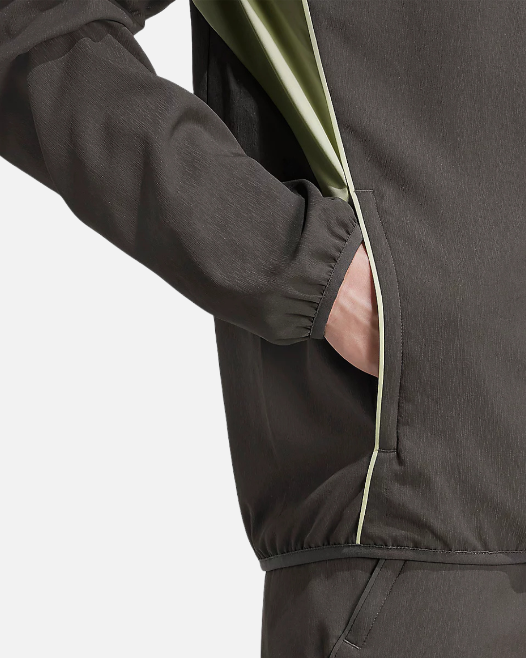 Real Madrid Tiro 25 Track Jacket - Khaki/Green